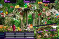 Hidden Objects Secret Garden - Puzzle Object Game Screen Shot 2