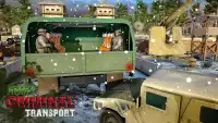 Army Krieg Kriminelle Transport Ebene & Helicopter Screen Shot 1