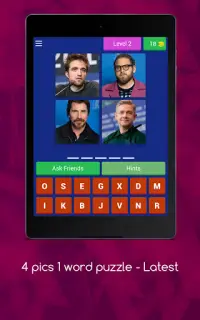 4 pics 1 word puzzle - Latest quiz Screen Shot 14