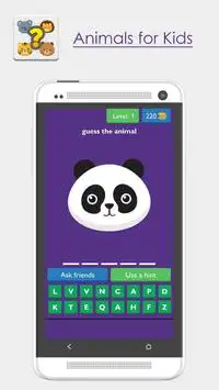 Animals for Kids | Guess The Animal Name Screen Shot 0