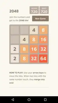 2048 Screen Shot 2