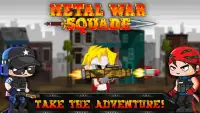Metal War Squad: Soldiers Runner & Shooter Screen Shot 0