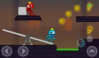 Red and Blue Stickman 2 Screen Shot 9