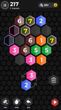 X7 Blocks - Merge Puzzle Screen Shot 2