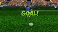 Super Football Kick 3D Screen Shot 1