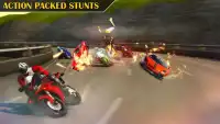 Crazy Bike Attack Race - Moto Shooter Screen Shot 3