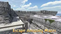 Maze Mania 3D labyrint Runner Screen Shot 1