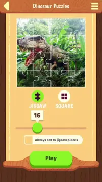 Игры пазлы динозавры Screen Shot 3