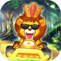 Animal Buggy Racing - Jungle Racing Track