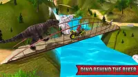 Bike Racing Dino Adventure 3D: Dino Survival Games Screen Shot 1