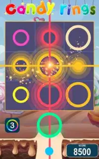 Candy rings Puzzle game Screen Shot 2