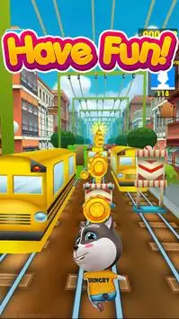 Panda Subway Rush Screen Shot 1