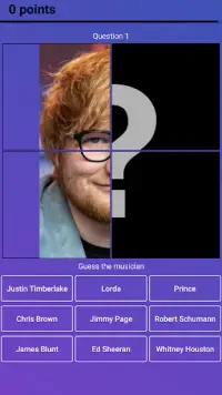 Guess Singer, Band, Musician by Photo: Music game Screen Shot 4