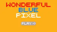 Wonderful Blue Pixel Free Screen Shot 0