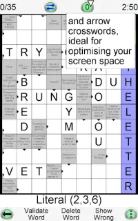 Barred Crossword Screen Shot 10