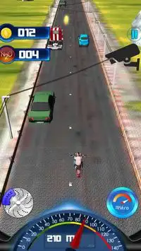 Crazy Moto Rider Screen Shot 3