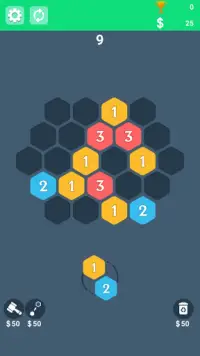 Merge Block - Hexa Puzzle Screen Shot 1