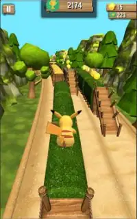 Subway Pikachu City Runner Dash Screen Shot 5
