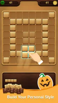 Wooden Block Puzzle: Classic Block Game Screen Shot 4