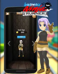 Subway Ninja Runner Go! Screen Shot 6