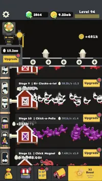 Idle Chicken Tycoon - Idle Sim Screen Shot 1