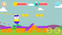 cow skater: scating game for kid Screen Shot 6