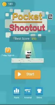 Pocket Shootout Screen Shot 0