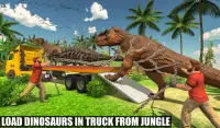 Off-Road Jurassic Zoo World Dino Transport Truck Screen Shot 4