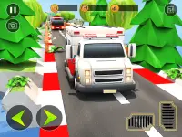 Truck Stunt 3D - เกมขับรถบรรทุกจริง Screen Shot 11