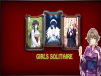 Solitaire Card Games - Free Vegas Game Girls 888 Screen Shot 1