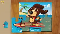 Dog Puzzle Games for Kids: Cute Puppy ❤️🐶 Screen Shot 2