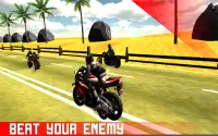 Real Moto Rider Highway Racing Screen Shot 0