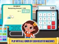 Grocery Market Kids Cash Register - Games for Kids Screen Shot 3