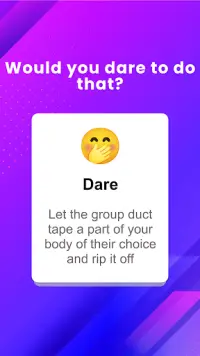 Truth Or Dare Game - Dirty Party Game Screen Shot 4