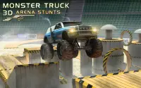 Monster Truck 3D Арена Трюки Screen Shot 0