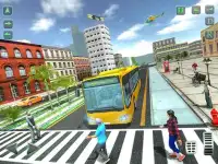 City Tour Coach Simulador de conducción en autobús Screen Shot 7