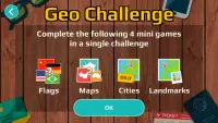 Geo Challenge - World Geography Quiz Game Screen Shot 0