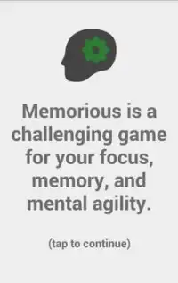 Memorious - Memory Brain Game Screen Shot 2