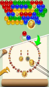 Bubble Shooter Jewelry Maker Screen Shot 1