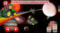 Galaxy Farming Tractor : Space Racing Game Screen Shot 2