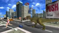 Angry Dinosaur City Attack Simulator 3D Screen Shot 2