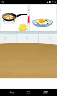 cooking eggs games Screen Shot 1