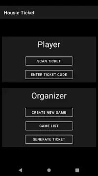 Housie/Tambola Ticket Generator and Play app Screen Shot 0
