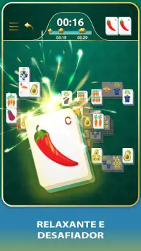 Mahjong Jogos Paciência Screen Shot 1
