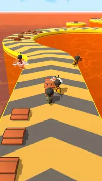 Bee shortcut run: Fun run race Screen Shot 6