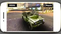 Simulador Crush UAZ coche Screen Shot 2