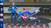 Sepeda Balap Game Motor 3d Screen Shot 6