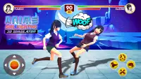 anime fighting 3d: manga simulator clash fighters Screen Shot 0