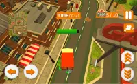 Blocky Truck Pizza Craft Screen Shot 5