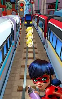 Subway Ladybug Surf Adventure Screen Shot 0